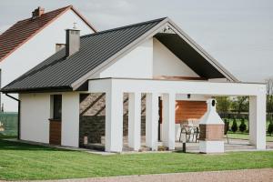 Budynek, w którym mieści się apartament