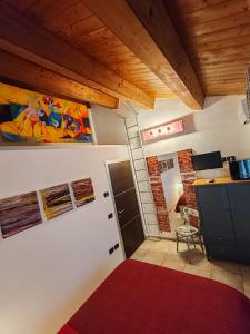 Postel nebo postele na pokoji v ubytování B&B Flavio e Catia
