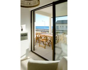 Posezení v ubytování Résidence Leucate Plage « Le Balcon »