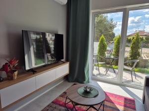 Μπαλκόνι ή βεράντα στο Apartament Zacisze 1