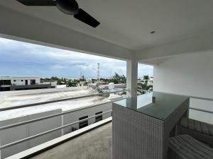 Balkón nebo terasa v ubytování One loft design rooftop pool - Chambre chez l'habitant
