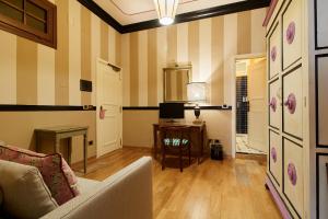 Kuchyň nebo kuchyňský kout v ubytování Hotel Hermitage