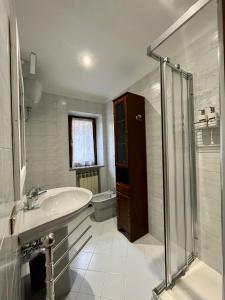 Ένα μπάνιο στο Appartamento Mirella in centro storico
