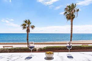 En generel havudsigt eller havudsigten taget fra lejligheden