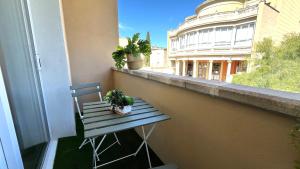 Balkón nebo terasa v ubytování Centro con terraza blco by Prestigi + 30 fotografií