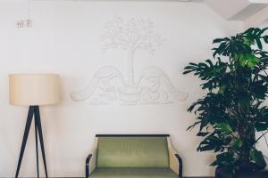 Posezení v ubytování Crystal Plaza Hotel