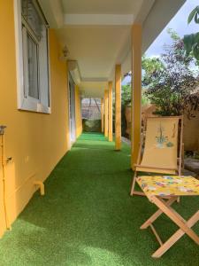 Zahrada ubytování Bas de villa de 3 chambres et spa