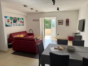 Posezení v ubytování Apartments Trlika