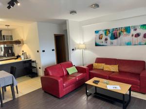 Posezení v ubytování Apartments Trlika