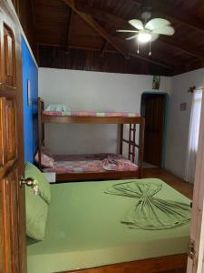 Krevet ili kreveti na sprat u jedinici u okviru objekta Corcovado Hostel