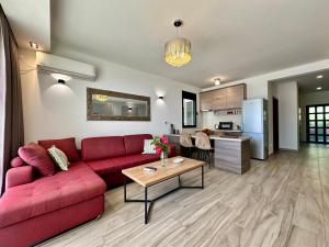 Kuchyň nebo kuchyňský kout v ubytování Apartment Ema Star