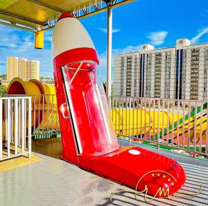 Herní místnost nebo prostor pro děti v ubytování Spazzio diRoma RM Hospedagem com Acesso Acqua Park/Splash