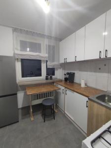 Η κουζίνα ή μικρή κουζίνα στο Blisko plaży