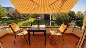 Balkón alebo terasa v ubytovaní Marko PULA apartment