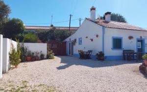 Bygningen som feriehuset ligger i