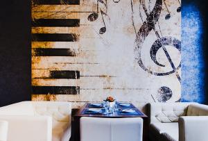 Posezení v ubytování Hotel Zielonki