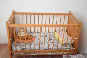 Postel nebo postele na pokoji v ubytování Apartman Nina