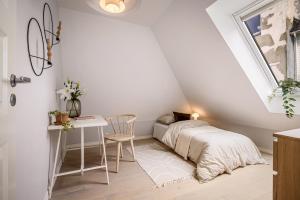 Krevet ili kreveti u jedinici u okviru objekta Sandviken Apartment