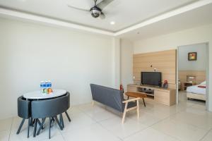 Μια τηλεόραση ή/και κέντρο ψυχαγωγίας στο Bahagia Villa