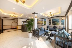 Posezení v ubytování Sapa Soleil Hotel