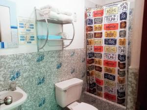 Koupelna v ubytování Anccalla Inn Guesthouse + 37 fotografií