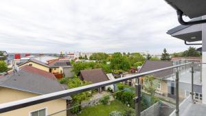 Výhľad na mesto Senec alebo výhľad na mesto priamo z apartmánu