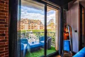 Balkón alebo terasa v ubytovaní Studio Bagatelle Deauville