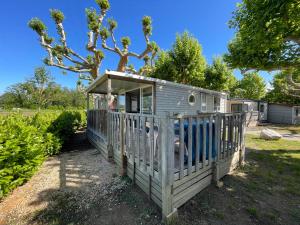 Zahrada ubytování International Camping Ardèche