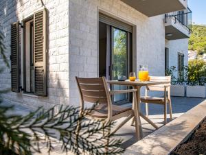 Parveke tai terassi majoituspaikassa Marina Studio Apartment