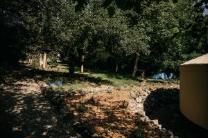 Priroda u blizini luksuznog šatora