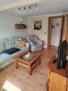 TV a/nebo společenská místnost v ubytování Sonnengarten + 4 fotografie