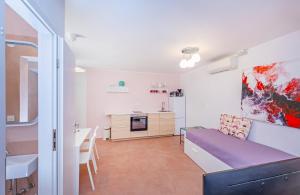 Küche/Küchenzeile in der Unterkunft Apartment Potkova