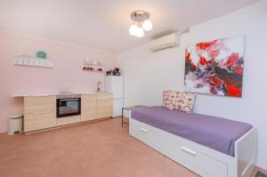 Küche/Küchenzeile in der Unterkunft Apartment Potkova