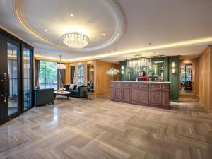 Vstupní hala nebo recepce v ubytování Saigon Aroma Hotel