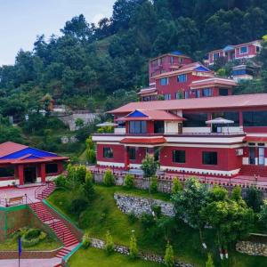 an aerial view at Doleshwor Village Resort and Farm House Pvt Ltd in Bhaktapur