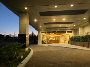 a view of a building with a large lobby at 2P Cool Home Tagaytay at SMDC Cool Suite Residences in Tagaytay