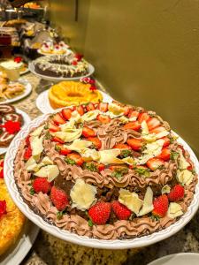 Comida no hotel ou em algum lugar perto