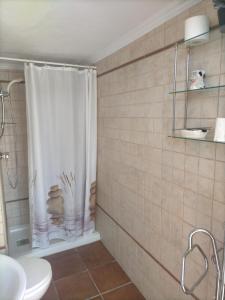 Ένα μπάνιο στο Villa Mesana