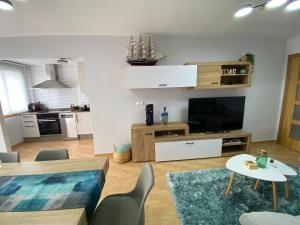 Η κουζίνα ή μικρή κουζίνα στο APARTAMENTO CASA PLAYA +12 φωτογραφίες