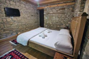 Postel nebo postele na pokoji v ubytování Guri Guesthouse