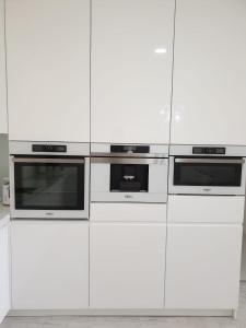 Kuchyňa alebo kuchynka v ubytovaní Apartmány Urban