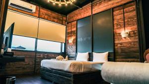 Postel nebo postele na pokoji v ubytování Letana Hotel