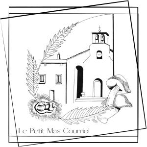 Plantegning af Le Petit Mas Courriol