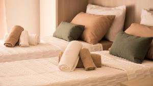 Letto o letti in una camera di Guest House Nonna Angela