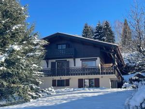 Chalet de la buche croisée v zimě