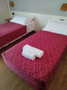 Postel nebo postele na pokoji v ubytování Hotel Xibana
