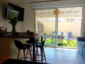 Χώρος καθιστικού στο Casa Littoral