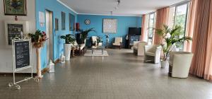 The lobby or reception area at Hotel Sara*** Cesenatico