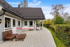 Zahrada ubytování Glomma House + 3 fotografie