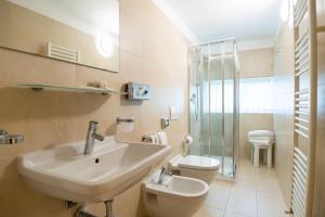 Ванная комната в Hotel Como